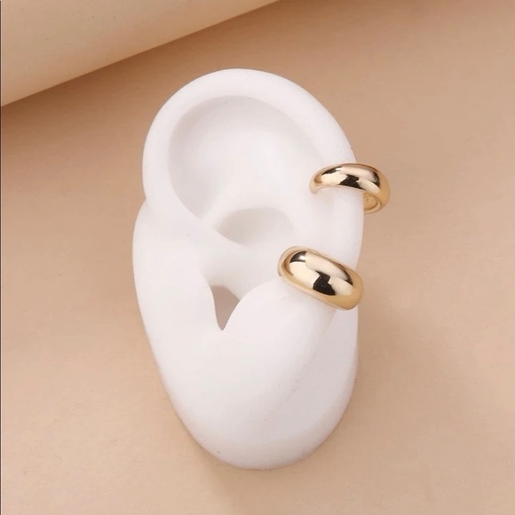 GOLD 2pc Ear Cuff - Picture 2 of 2